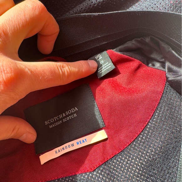 Scotch and Soda Maison Scotch Rainbow Heat Jacket - Picture 4 of 7